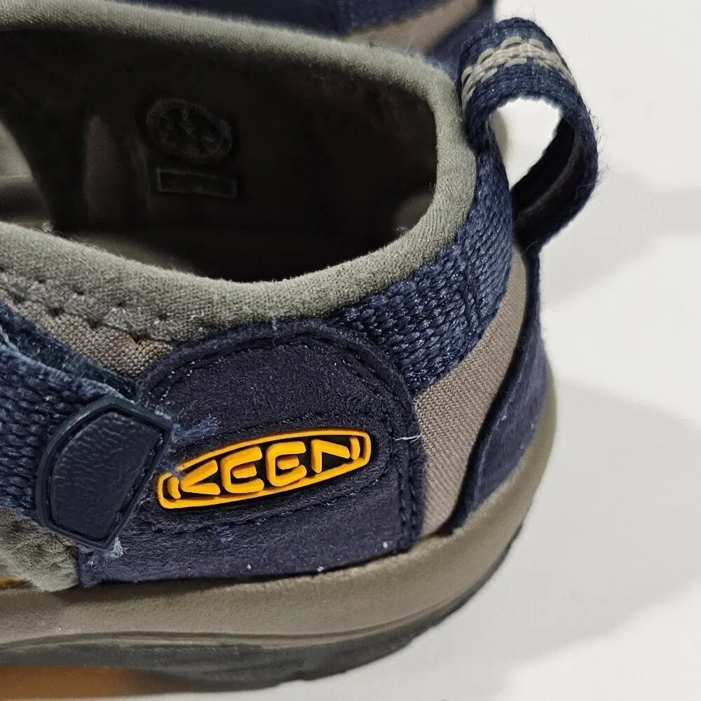 Keen Venice H2 Navy Blue Gray Boys Big Kids Size 2 Water Sandal
